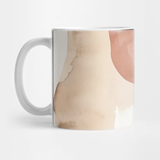 Shapes Blush Pink Abstract Mug